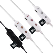 F15 Bluetooth 4.2 Hanging Neck Design Bluetooth Headset, Support Music Play & Switching & Volume Control & Answer(Rose Gold)