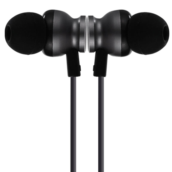 F17 Bluetooth 4.2 Hanging Neck Design Bluetooth Headset, Support Music Play & Switching & Volume Control & Answer(Black)