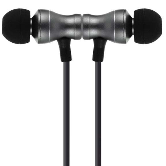 F106 Bluetooth 4.2 Hanging Neck Design Bluetooth Headset, Support Music Play & Switching & Volume Control & Answer(Black)