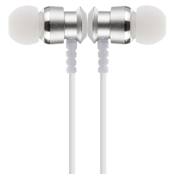 F108 Bluetooth 4.2 Hanging Neck Design Bluetooth Headset, Support Music Play & Switching & Volume Control & Answer(Silver)