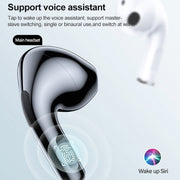 Original Lenovo LivePods LP40 TWS IPX4 Water-resistant Bluetooth Earphone with Charging Box, Support Touch & HD Call & Siri & Master-slave Switching (White)