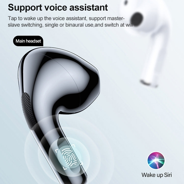 Original Lenovo LivePods LP40 TWS IPX4 Water-resistant Bluetooth Earphone with Charging Box, Support Touch & HD Call & Siri & Master-slave Switching (White)