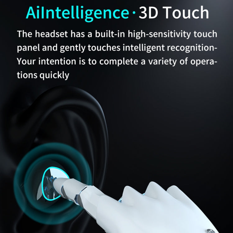 M10 Bluetooth 5.1 TWS Digital Display Wireless Bluetooth Earphone with Charging Box, Support Touch & Siri & Battery Display(Green)