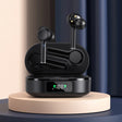 MI4 Bluetooth 5.0 LED Digital Display Intelligent Noise Reduction True Wireless Bluetooth Earphone (Black) - TWS Earphone by PMC TechLife | Online Shopping South Africa | PMC TechLife