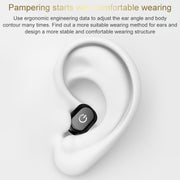 H58 Bluetooth 4.1 Single In-ear Invisible Wireless Bluetooth Earphone(Black)