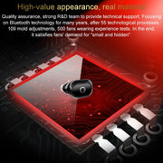 H58 Bluetooth 4.1 Single In-ear Invisible Wireless Bluetooth Earphone(Black)