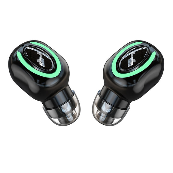 M9 Bluetooth 5.1 Business Style In-ear Stereo Wireless Bluetooth Earphone(Black)