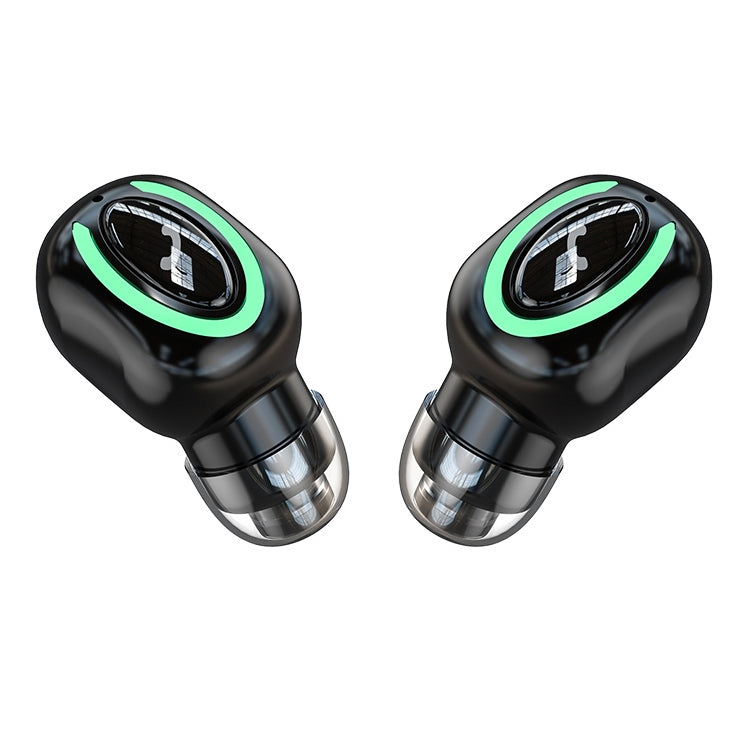 M9 Bluetooth 5.1 Business Style In-ear Stereo Wireless Bluetooth Earphone(Black)
