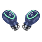 M9 Bluetooth 5.1 Business Style In-ear Stereo Wireless Bluetooth Earphone(Blue)