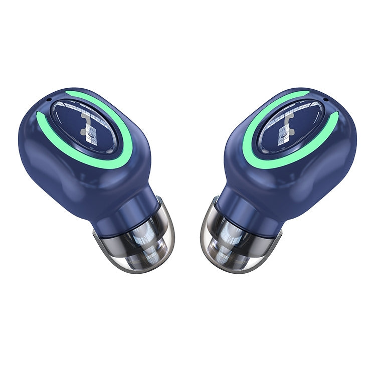 M9 Bluetooth 5.1 Business Style In-ear Stereo Wireless Bluetooth Earphone(Blue)