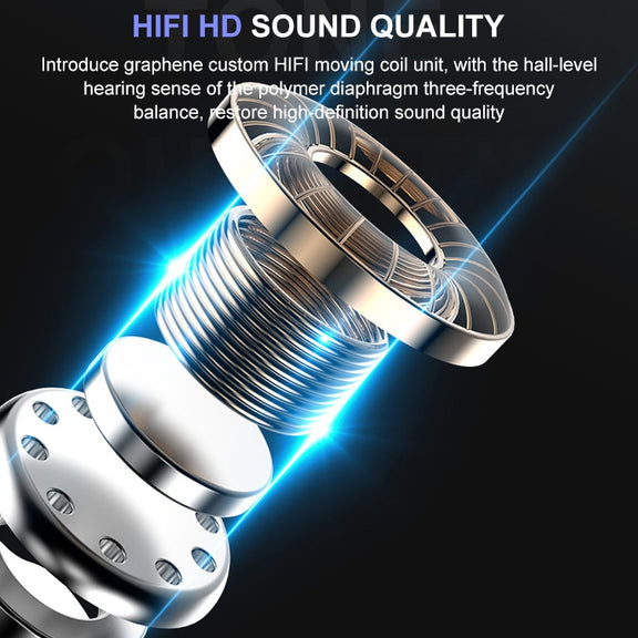 M-B8 Bluetooth 5.0 Mini Invisible In-ear Stereo Wireless Bluetooth Earphone with Charging Box (Silver)