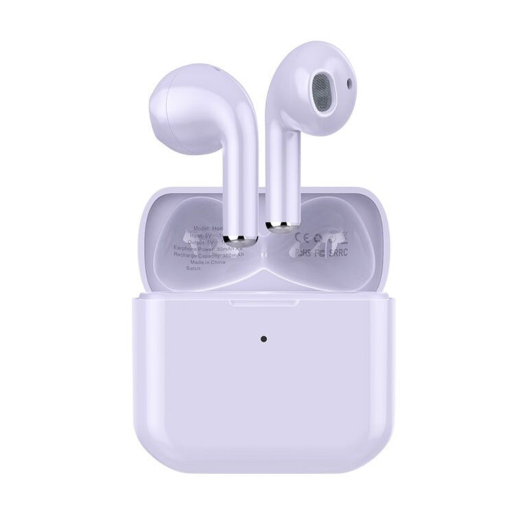 Mijiaer TN22 Bluetooth 5.1 True Wireless Stereo Bluetooth Earphone(Purple)