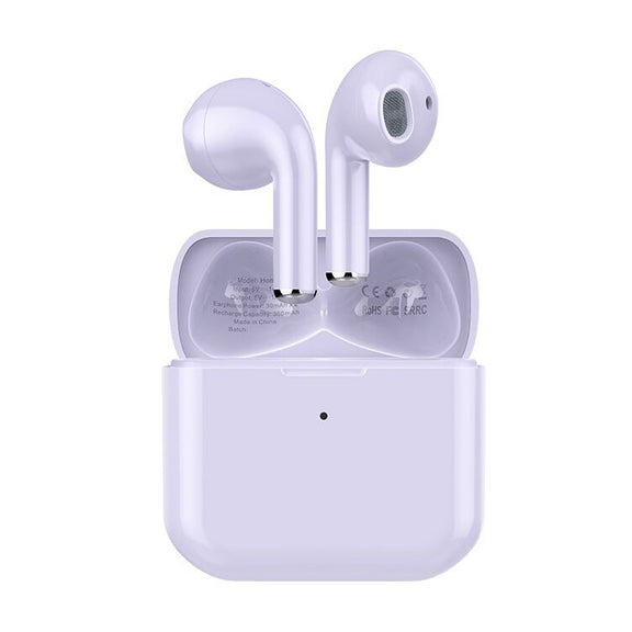 Mijiaer TN22 Bluetooth 5.1 True Wireless Stereo Bluetooth Earphone(Purple)