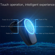 JAKCOM TWS Bluetooth 5.0 Multi-function Water-resistant Wireless Bluetooth Headset(Black)