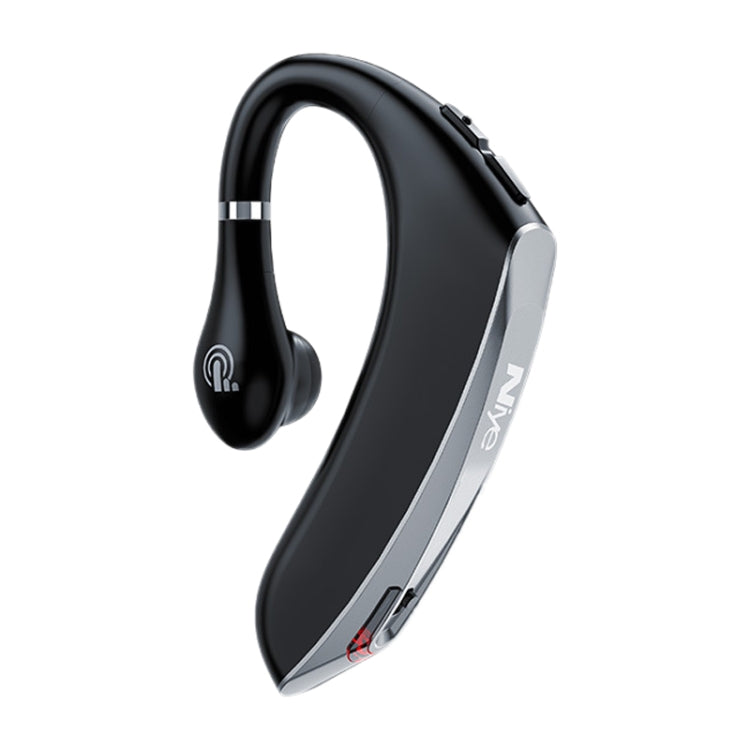 DS800 Bluetooth 5.0 Universal Hanging Ear Style Business Sports Wireless Bluetooth Earphone, Classic Version (Silver)