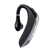 DS800 Bluetooth 5.0 Universal Hanging Ear Style Business Sports Wireless Bluetooth Earphone, Classic Version (Silver)