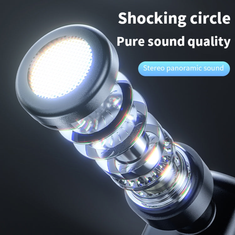 M81 CVC Noise Reduction Unilateral Business Ear-mounted Bluetooth Earphone, Support Siri & One for Two(White)