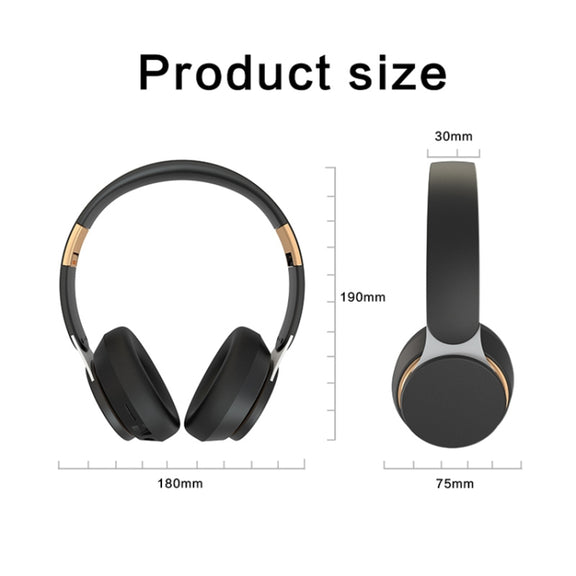 07S Folding Sports Computer Games Wireless Bluetooth V5.0 Headset with Mic (White)