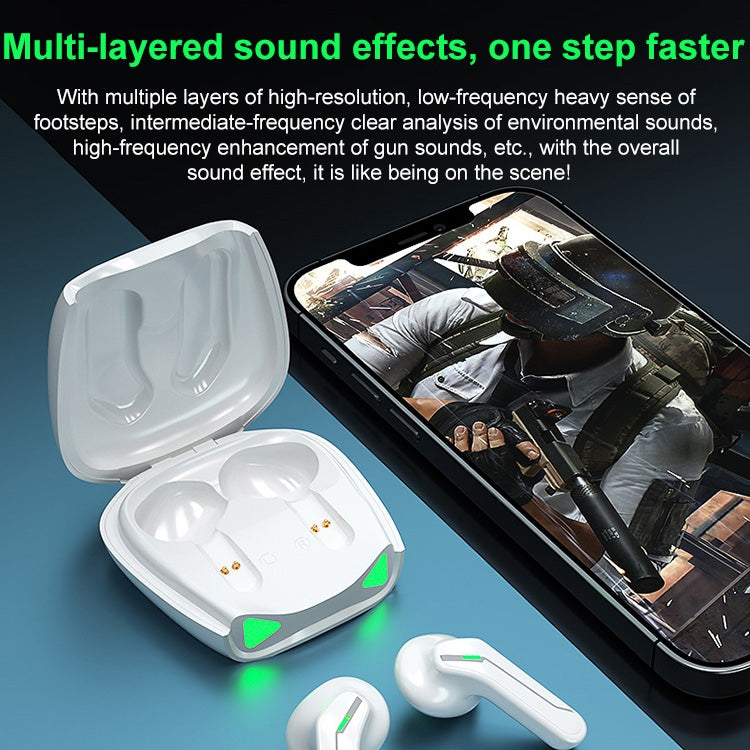 Lenovo XT85 TWS Gaming Wireless Bluetooth Earphone (Black)