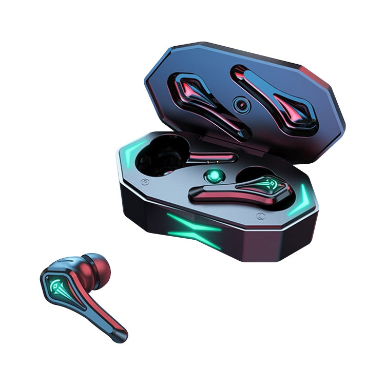 TWS-A10 Wireless Bluetooth Earphone with Charging Compartment(Black)