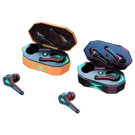 TWS-A10 Wireless Bluetooth Earphone with Charging Compartment(Black)