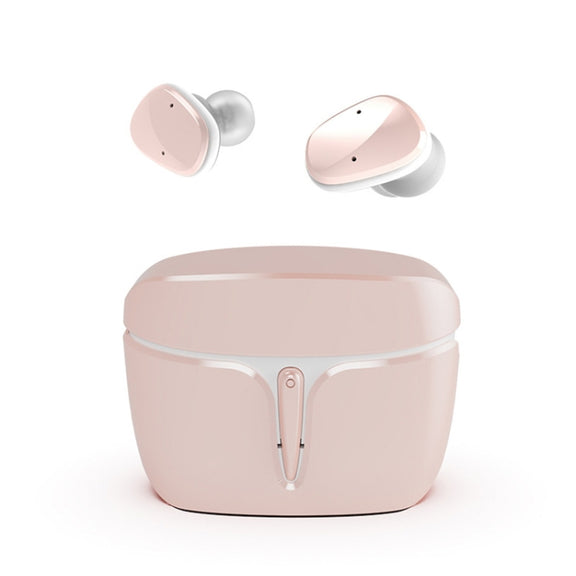 LE-703 Bluetooth 5.0 Water-resistant True Wireless Sports Bluetooth Earphone (Pink)