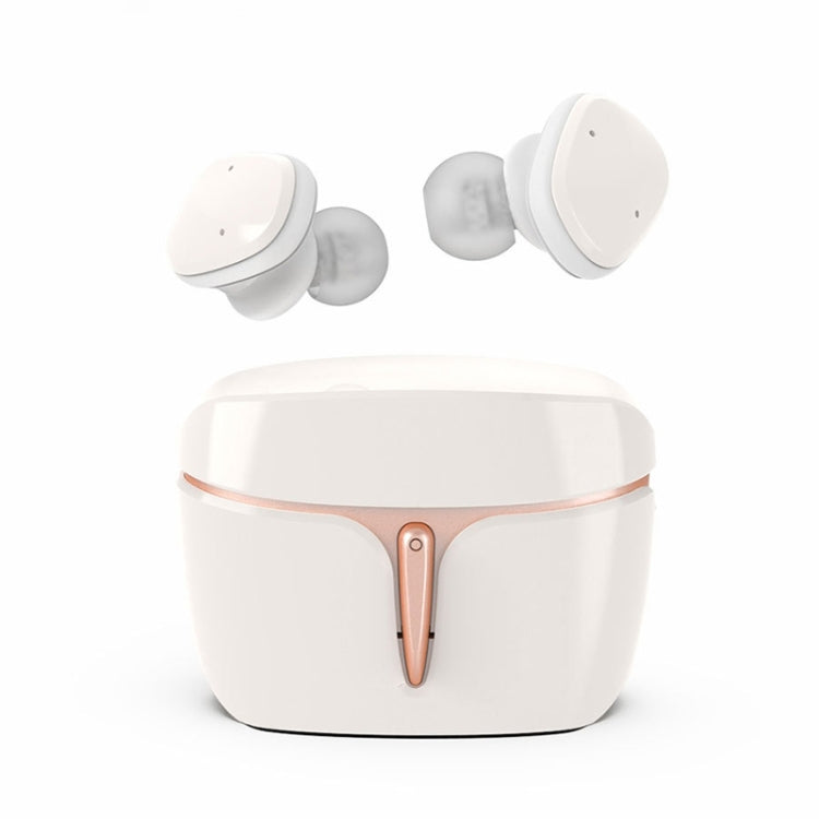 LE-703 Bluetooth 5.0 Water-resistant True Wireless Sports Bluetooth Earphone (White)