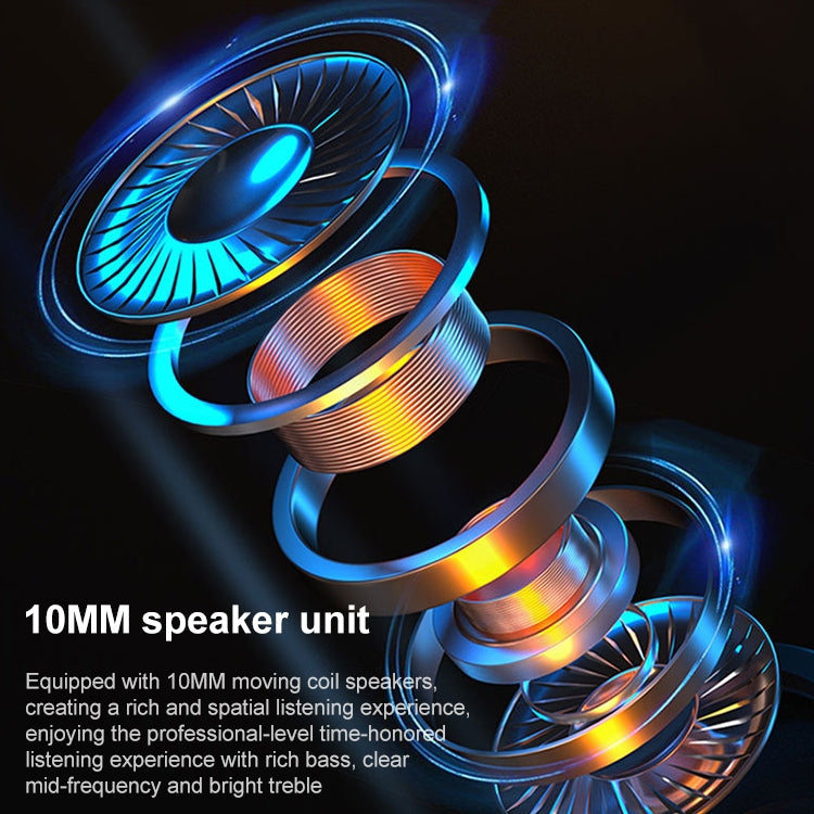 ETE-55 TWS Binaural Bluetooth 5.0 Low Latency Gaming Earphones (Black)