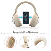B4 RGB Cartoon Stereo Headset Wireless Bluetooth Headphones (Blue)