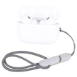 For Apple AirPods Pro 2 Wireless Bluetooth Earphone Anti-Lost Rope Phone Case Lanyard(Grey) - Other Accessories by PMC TechLife | Online Shopping South Africa | PMC TechLife