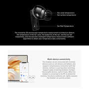 HUAWEI FreeBuds Pro 2 + TWS Extrasensory Perception Wireless Earphone Support Heart Rate & Body Temperature Monitoring(White)
