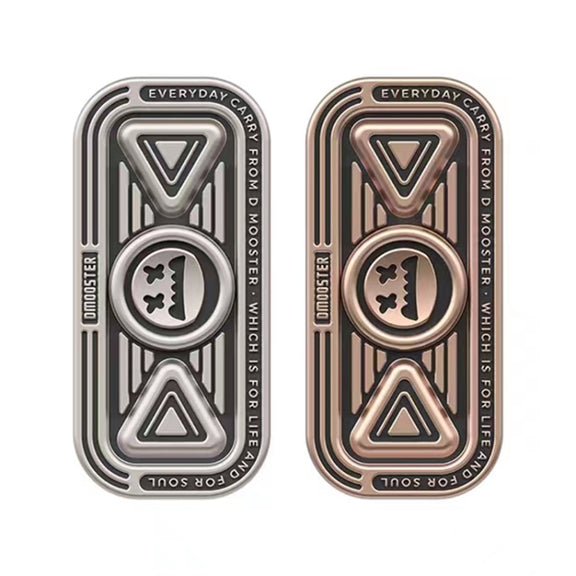 D MOOSTER D15 IPX4 Wireless Bluetooth 5.3 Earphone Fingertip Spinner (Bronze)