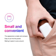Lanpice XY-PODS10 TWS Bluetooth Headset 5.0 Full Touch Support Open Cover Popup Bluetooth Headset Support Wireless Charge Function