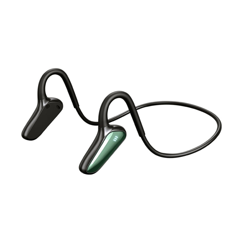 M-D8 IPX5 Water-resistant Bone Passage Bluetooth Hanging Ear Wireless Earphone (Green)