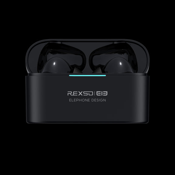 ELEPHONE Elepods X Wireless ANC Noise Cancellation Bluetooth 5.0 Earphone with Charging Box(Black)