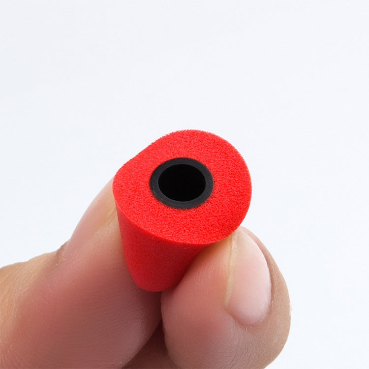 TRN Earphone Silicone Memory Foam Earplug(Red)