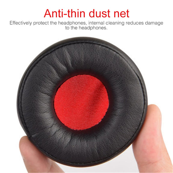 1 Pair Leather Sponge Protective Case for Jabra MOVE Headphone(Black Grey)