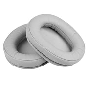 1 Pair Leather Sponge Protective Case for Steelseries Arctis 3 Pro  / Ice 5 / Ice 7 Headphone (Grey)