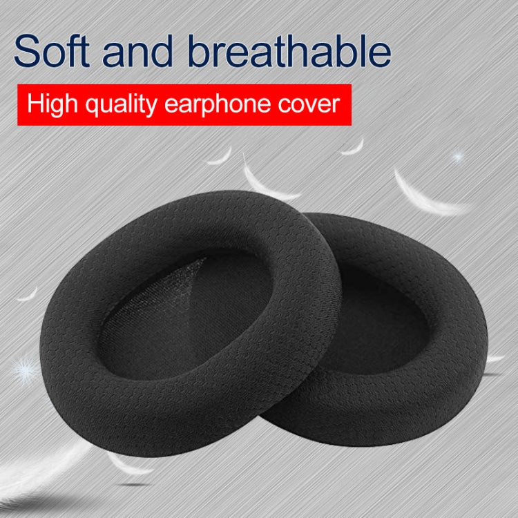1 Pair Leather Sponge Protective Case for Steelseries Arctis 3 Pro  / Ice 5 / Ice 7 Headphone (Grey)