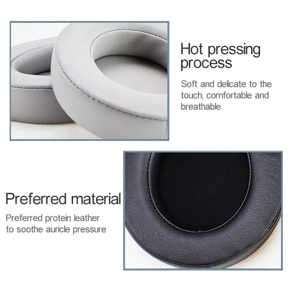 2 PCS For Razer Kraken 7.1 V2 Pro Headphone Cushion Sponge Green Net Cover Earmuffs Replacement Earpads