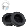 2 PCS For XIBERIA V2 / V5 / X10 / X12 Thicken Headphone Cushion Sponge Cover Earmuffs Replacement Earpads(Black) - Earmuff & Pad by PMC TechLife | Online Shopping South Africa | PMC TechLife