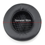 2 PCS For XIBERIA V2 / V5 / X10 / X12 Thicken Headphone Cushion Sponge Cover Earmuffs Replacement Earpads(Black)
