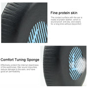 2 PCS For Bose QC3 Headphone Cushion Sponge Cover Earmuffs Replacement Earpads