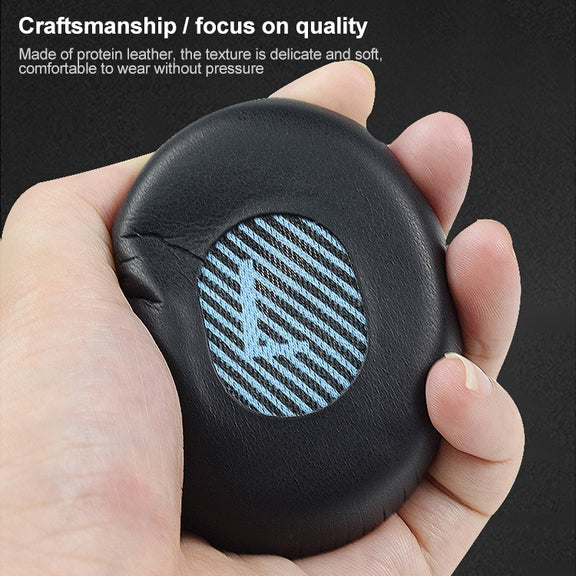 2 PCS For Bose QC3 Headphone Cushion Sponge Cover Earmuffs Replacement Earpads