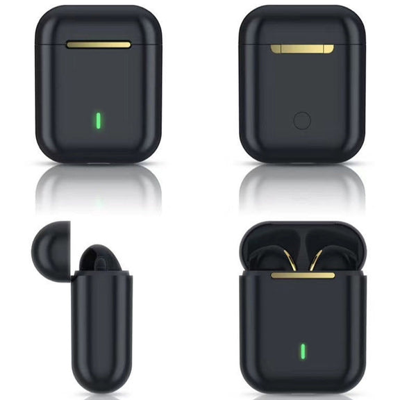 T&G J18 Bluetooth 5.1 TWS Wireless Binaural Bluetooth Earphone with Charging Box (Black)