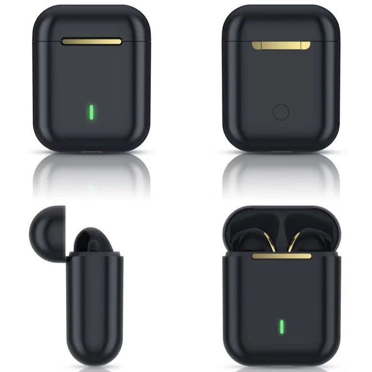 T&G J18 Bluetooth 5.1 TWS Wireless Binaural Bluetooth Earphone with Charging Box (Black)