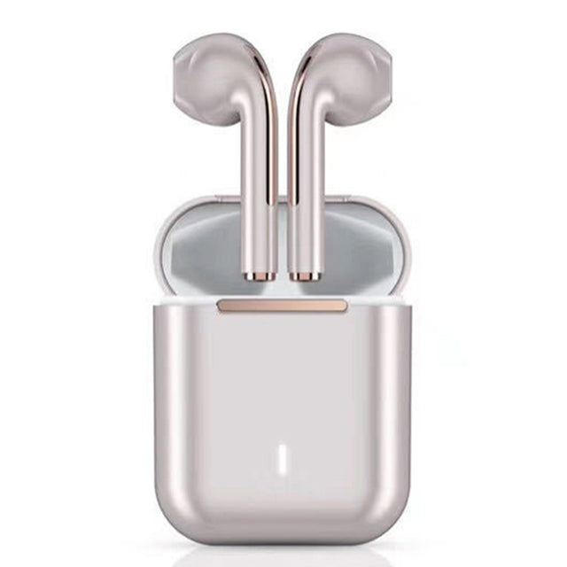 T&G J18 Bluetooth 5.1 TWS Wireless Binaural Bluetooth Earphone with Charging Box (Rose Gold)