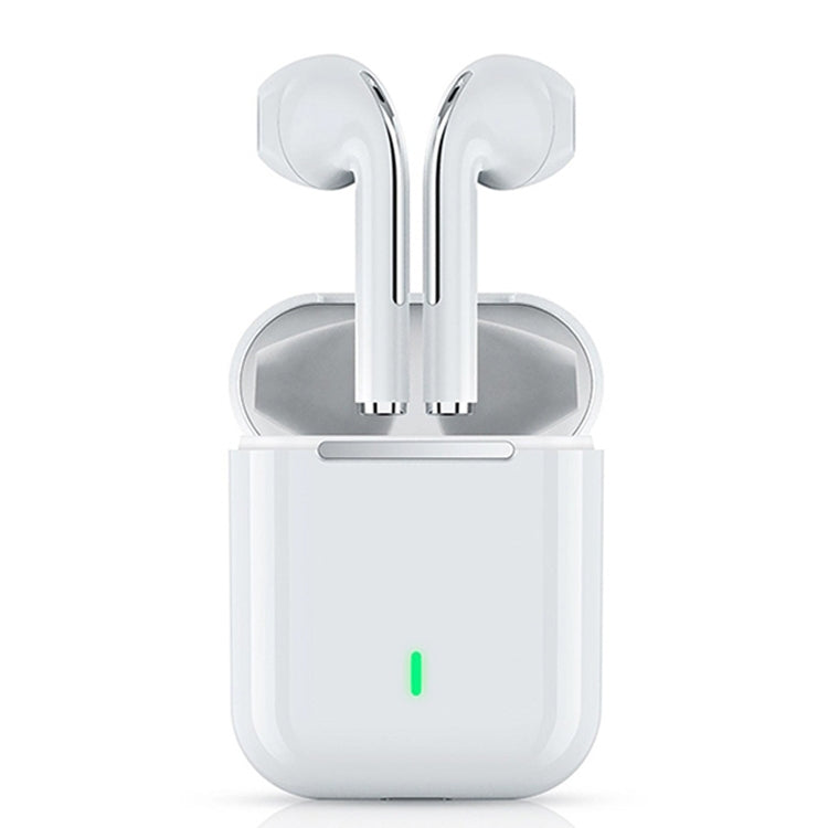 T&G J18 Bluetooth 5.1 TWS Wireless Binaural Bluetooth Earphone with Charging Box (White)