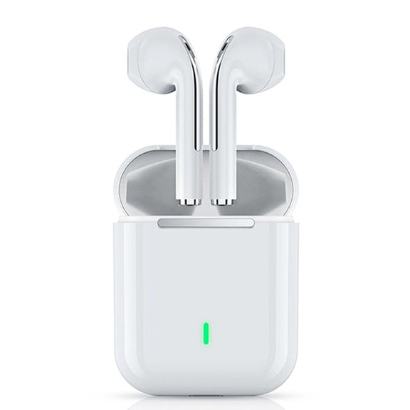 T&G J18 Bluetooth 5.1 TWS Wireless Binaural Bluetooth Earphone with Charging Box (White)