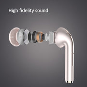 T&G J18 Bluetooth 5.1 TWS Wireless Binaural Bluetooth Earphone with Charging Box (Black)